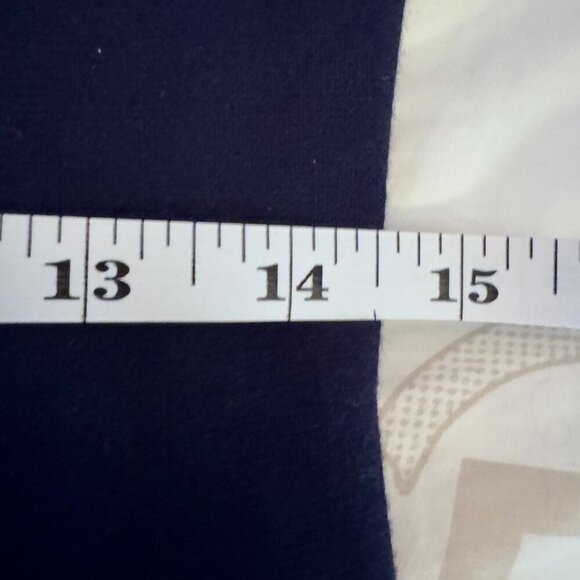 Adrienne Vittadini NWT Navy w Gold Buttons Long Sleeved Dress - Picture 8 of 16